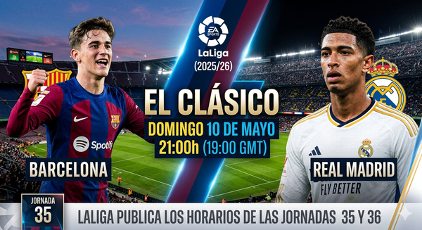 La cita esperada: El Clásico ya tiene fecha y hora en el Spotify Camp Nou.