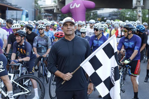 Ciclistas globales arrancan Gran Fondo en Panamá