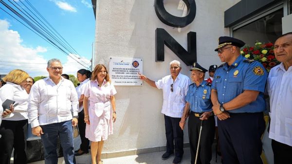 AIG y Bomberos lanzan DINASEPI Online e inauguran estación