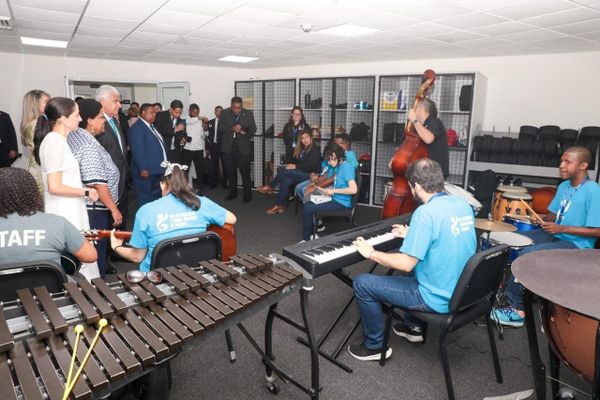 Mulino visita la Ciudad de las Artes en Albrook