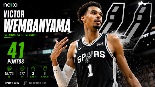 Wembanyama anota 41 puntos y los Spurs vencen al Thunder en el Juego 1