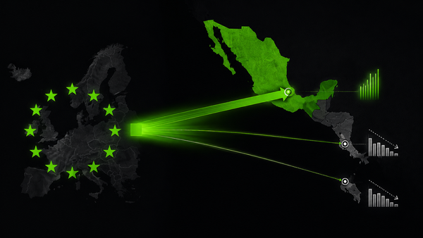 La UE invierte €5,000M en México. En Panamá: €1.68M y una caída de 63% en IED