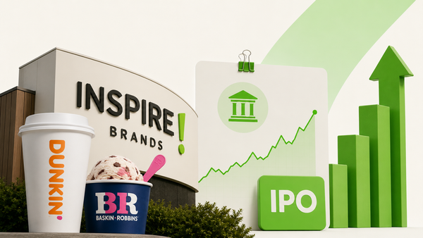 Inspire Brands, dueña de Dunkin' y Baskin-Robbins, solicita su salida a bolsa