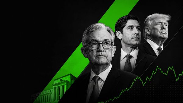 Jerome Powell, Kevin Warsh y Donald Trump