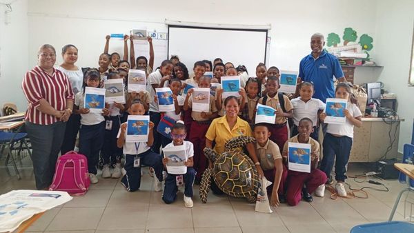 MiAMBIENTE Colón educa estudiantes sobre tortugas marinas