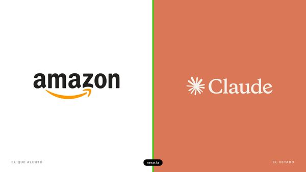 Logos de Amazon y Claude (Anthropic)