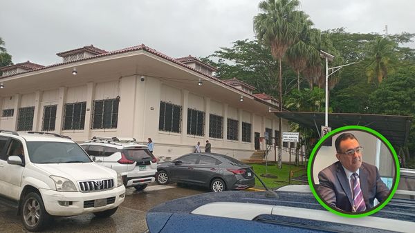 Rodrigo Julio Molina sobre el edificio de los Juzgados Civiles del Órgano Judicial en Ciudad de Panamá