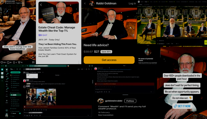 Inside the Network of AI-Generated Rabbis on Instagram