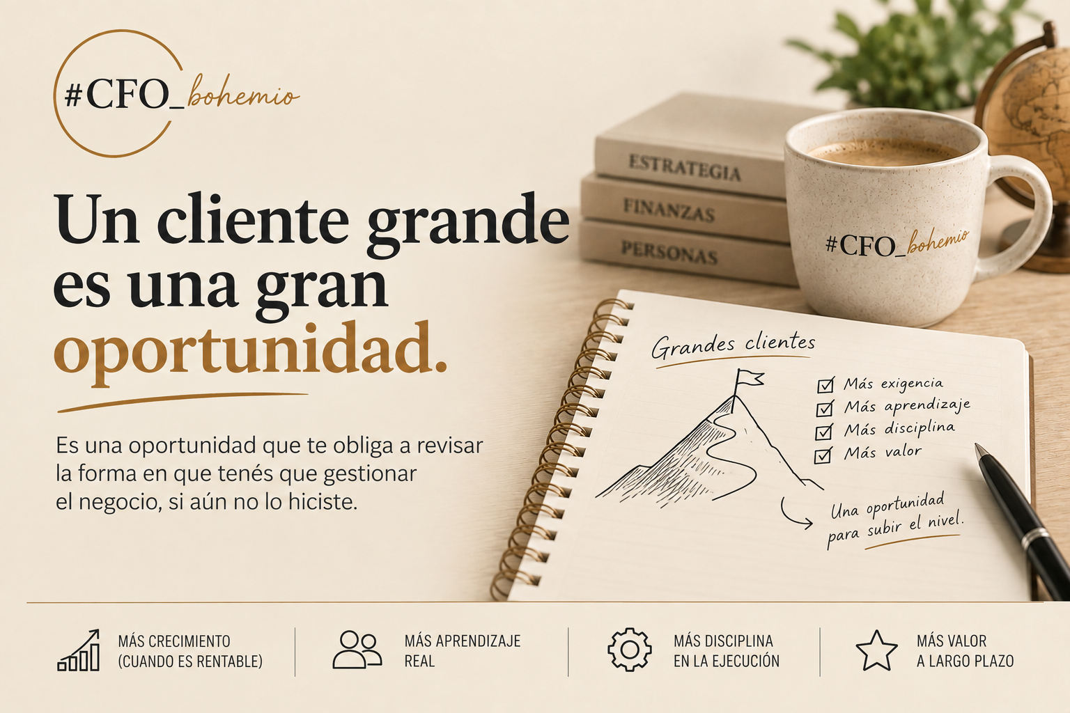 Un cliente grande es una gran oportunidad