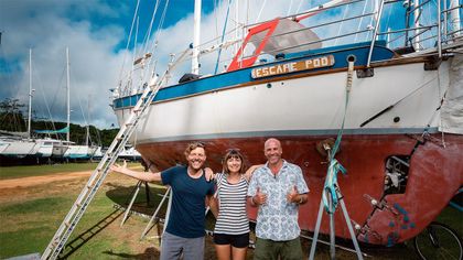 BOAT TOUR: The Irishman & His Electric Escape Pod