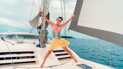 Sailing was so Good…then he went overboard