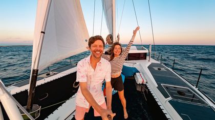 Life at Sea on a Hybrid Electric Sailboat