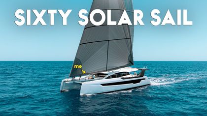 Sailing The Dreamiest Hybrid Electric Catamaran
