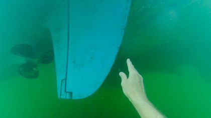 Newbie woes of skinny water sailing