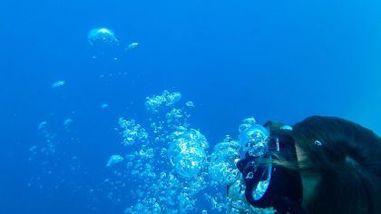 A Cave, Cliff Jumping & The Deepest Blue Hole