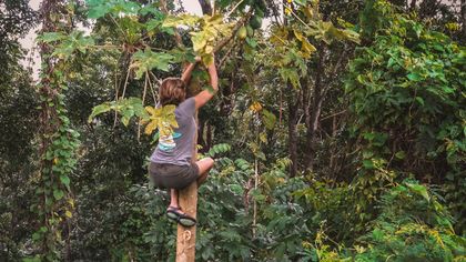 Mom Goes Wild In The Jungle