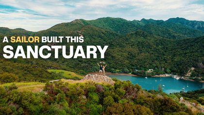 A Sailor Built This Island Sanctuary
