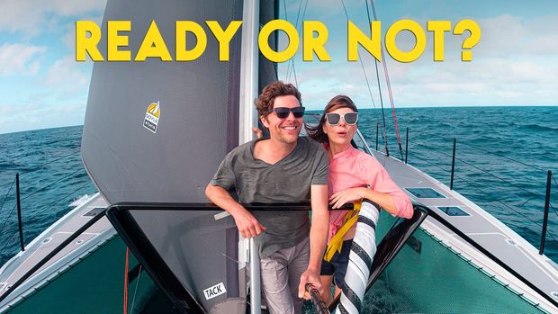 A MAD DASH OUT OF CHINA (OUR FIRST SAIL)