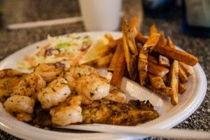 grilled fish