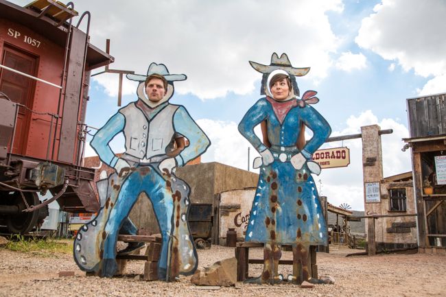 Jason and Nikki in Tombstone