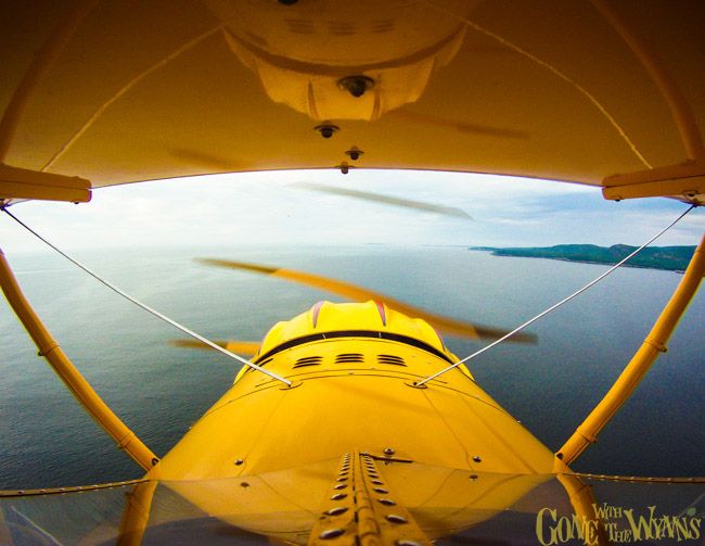 inside view of Biplane