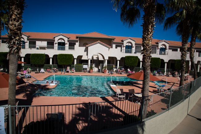 pool time