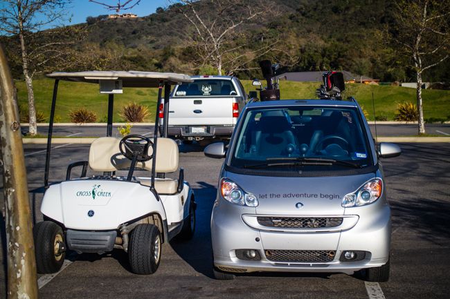 smart car golf car