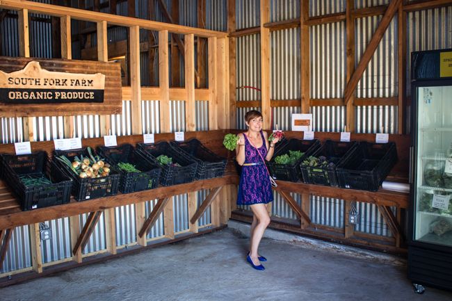 organic farm stand