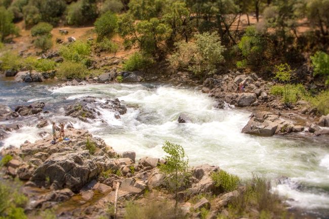american river