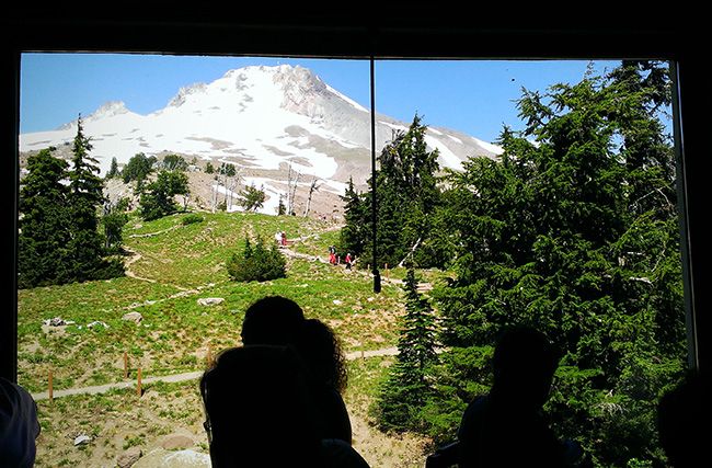 timberline lodge view