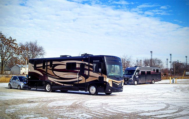 moving into a new rv