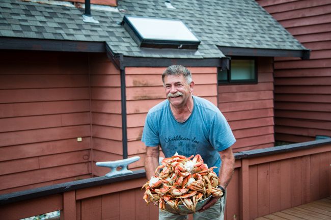 crabbing in washington