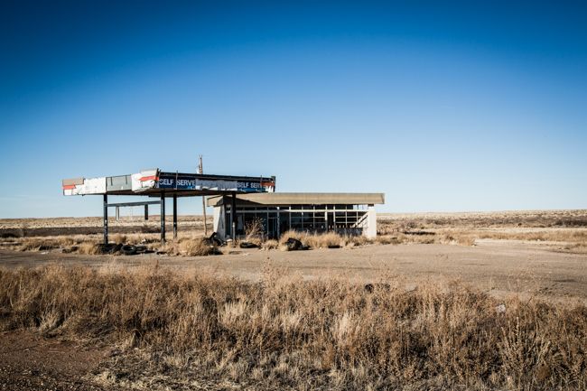Texas ghost town 