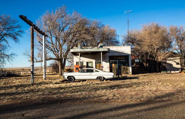 New Mexico ghost town 