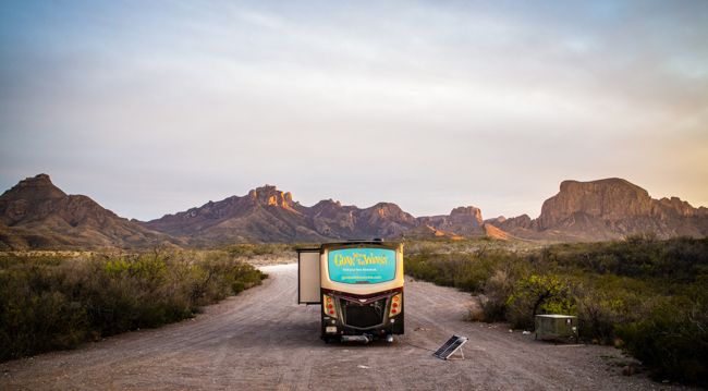 solar camping big bend national park