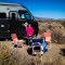 wild camping at mono lake