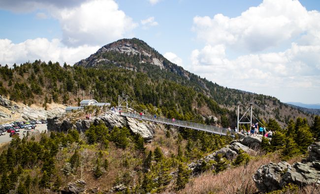 Mile High Swinging Bridge