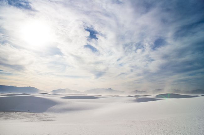 rv trip to white sands national monument