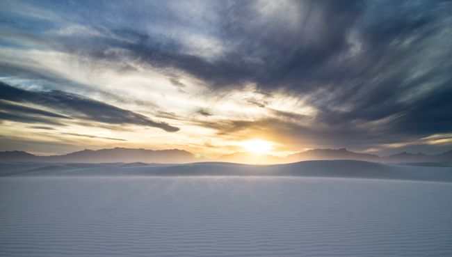 white sands