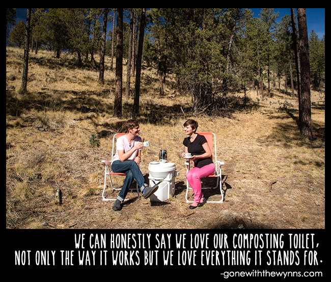 composting toilet love