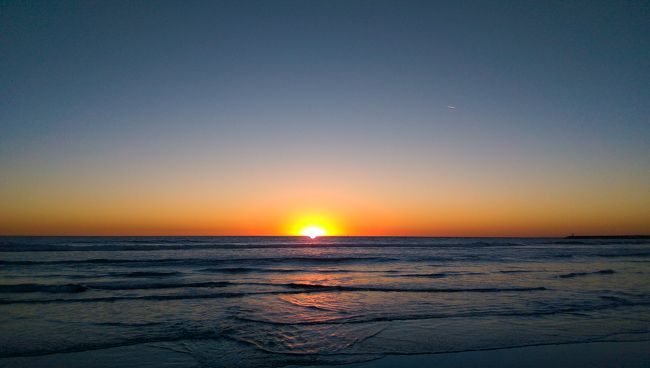 California sunset