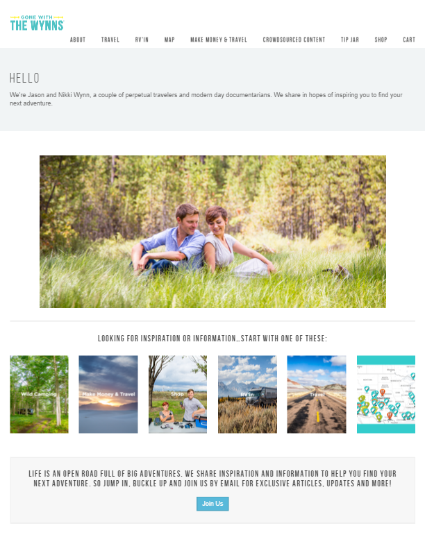 new website