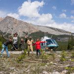 our icefields helicopter crew