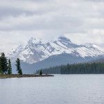 beautiful glacial lake