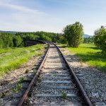 old railway tracks