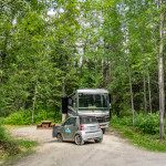 camping alaskan highway hot springs