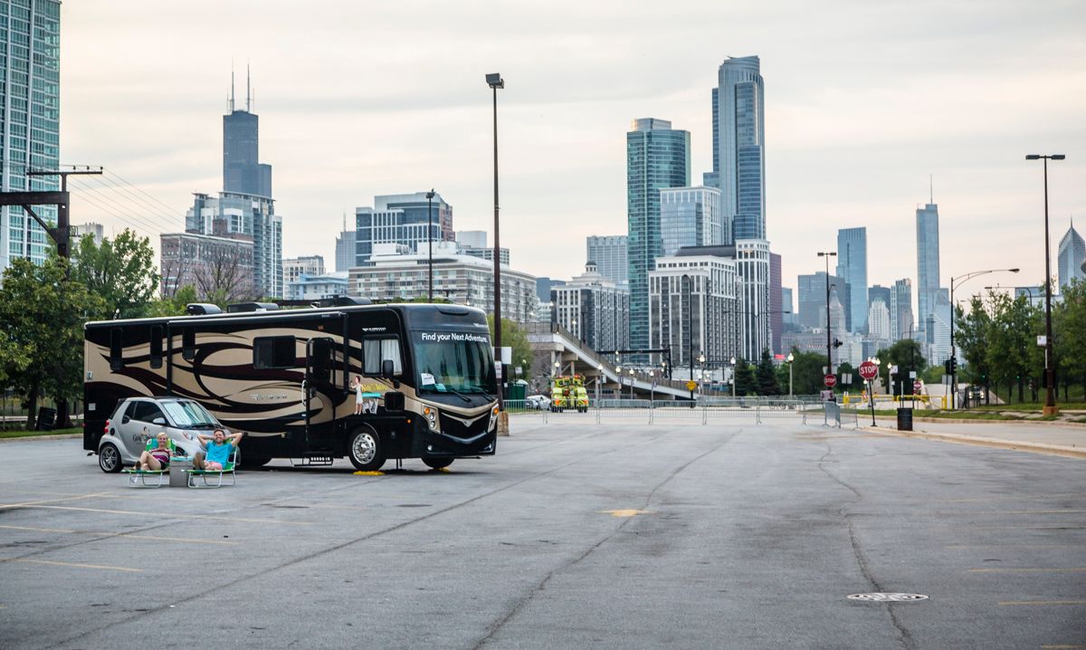 RV camping chicago