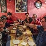 dinner with friends