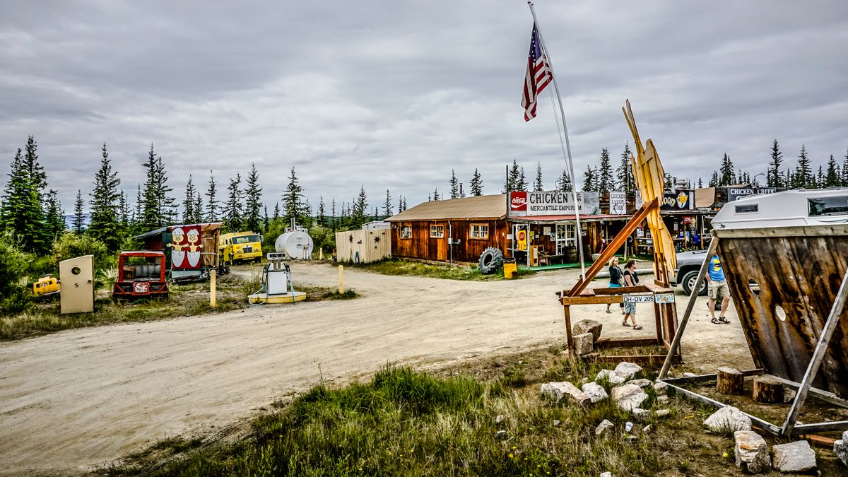 Chicken Alaska Road Trip