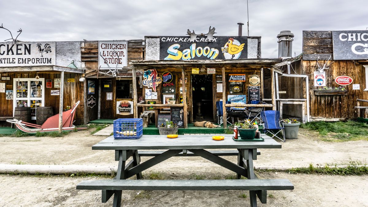 Chicken Alaska Road Trip